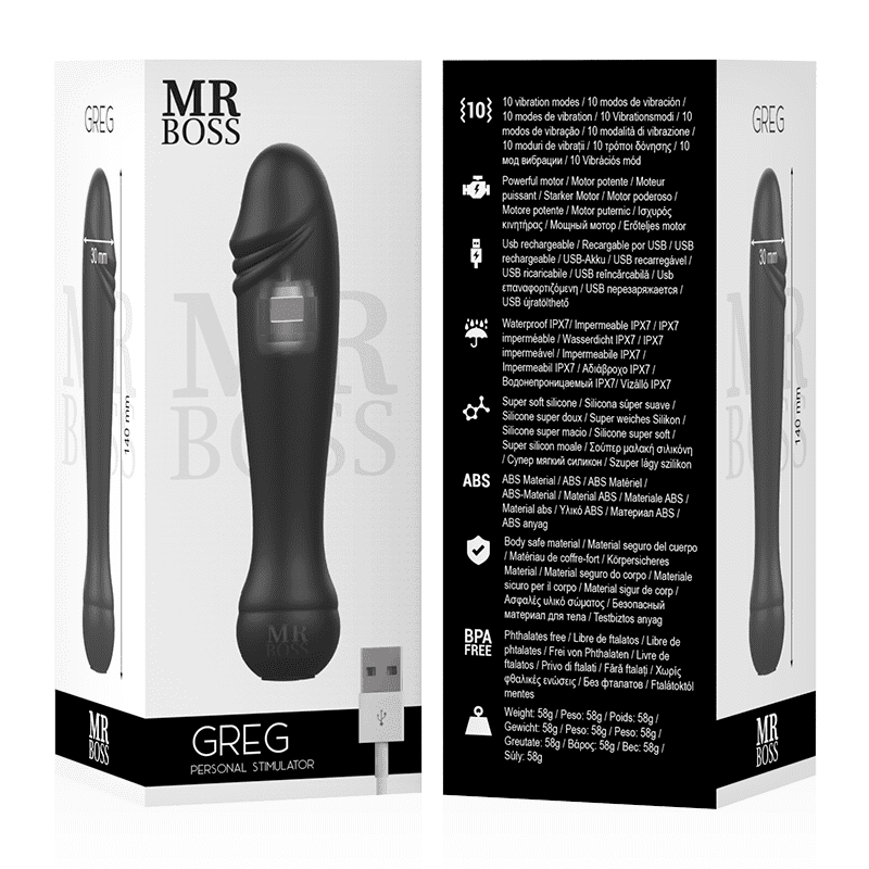 STIMOLATORE PERSONALE MR BOSS GREG