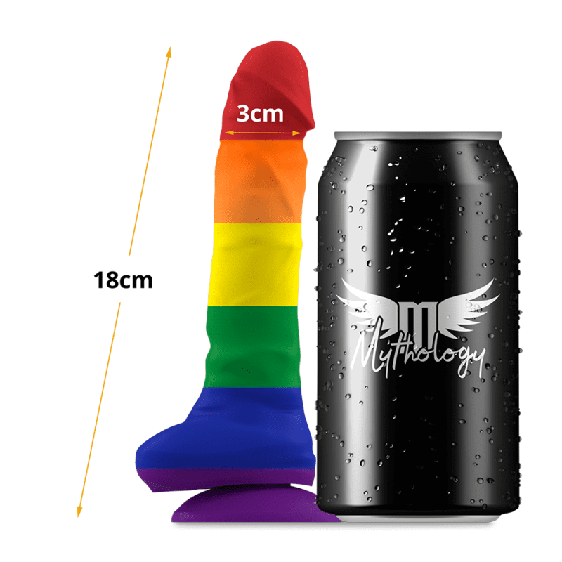 DILDO PRIDE TAGLIA M - MYTHOLOGY COREY