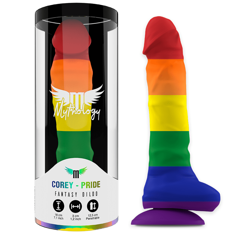 DILDO PRIDE TAGLIA M - MYTHOLOGY COREY