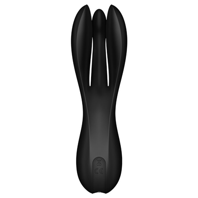 SATISFYER THREESOME 2 VIBRATORE - NERO