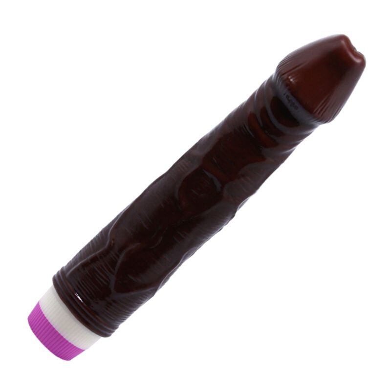 WAVES OF PLEASURE VIBRATORE REALÍSTICO MARRON 23 CM