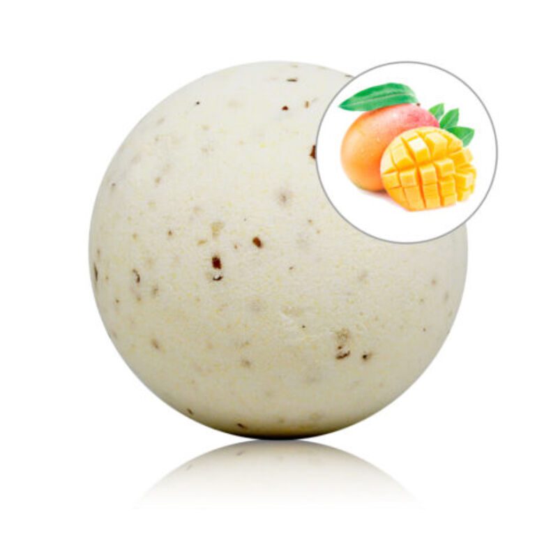 SFERA AROMATIZZATA DA BAGNO TALOKA - PROFUMATA AL MANGO E PETALI DI ROSA