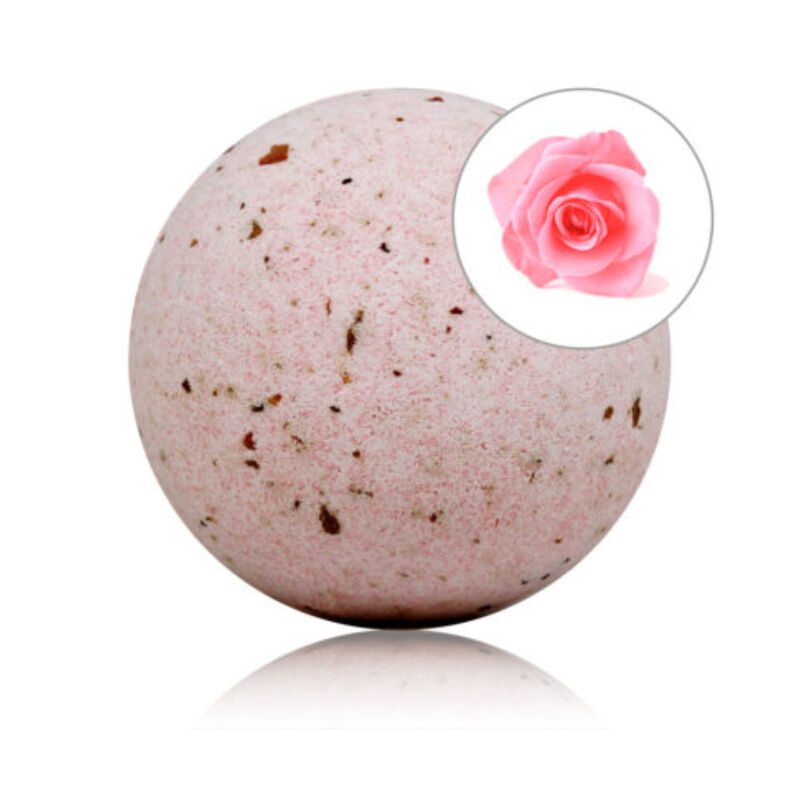 SFERA AROMATIZZATA ALLA ROSA TALOKA - DA BAGNO CON PETALI DI ROSA