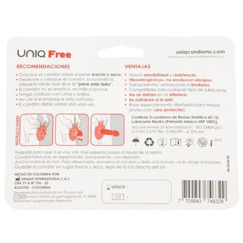 LATTICE UNIQ FREE CON ANELLO 3UDS