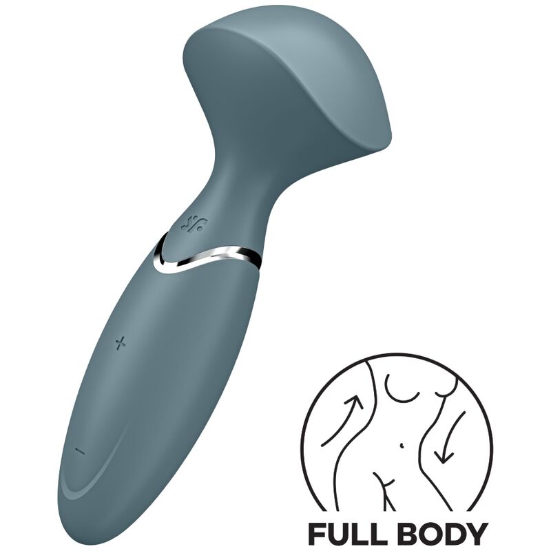 VIBRATORE MASTURBATORE SATISFYER MINI WON-ER - GRIGIO