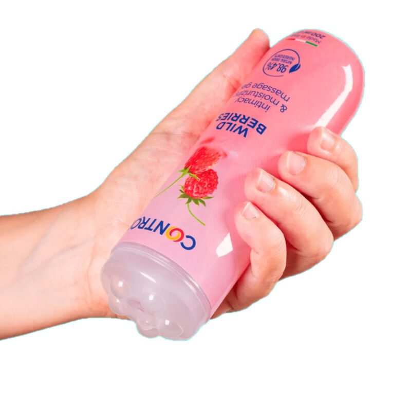 CONTROL MASSAGE GEL 3 IN 1 FRUTTI DI BOSCO 200 ML
