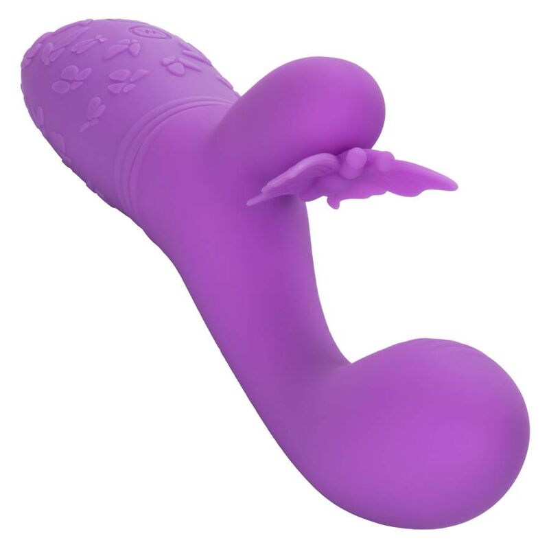 MASTURBATORE FEMMINILE 10 FUNZIONI CALIFORNIA EXOTICS BUTTERFLY KISS FLUTTER VIOLA
