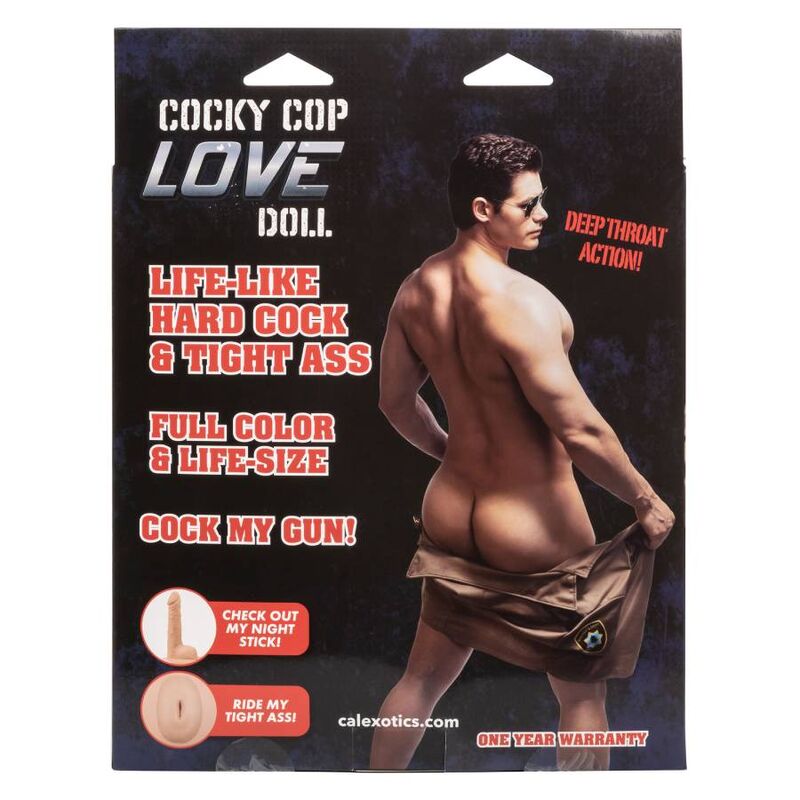 DILDO REALISTICO CON 2 BUCHI CALIFORNIA EXOTICS COCKY COP LOVE