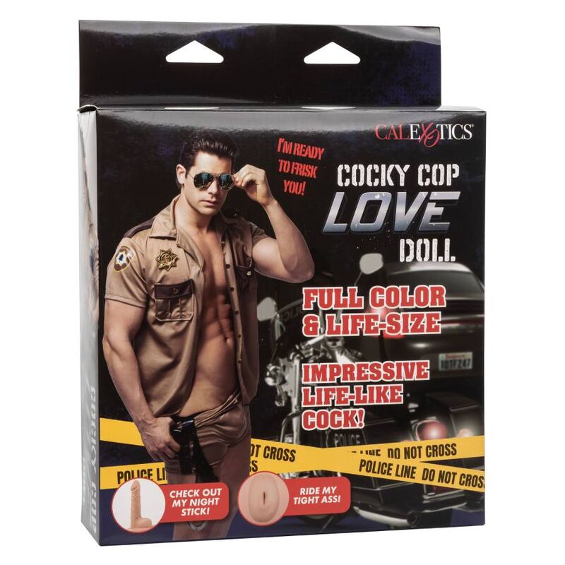 DILDO REALISTICO CON 2 BUCHI CALIFORNIA EXOTICS COCKY COP LOVE