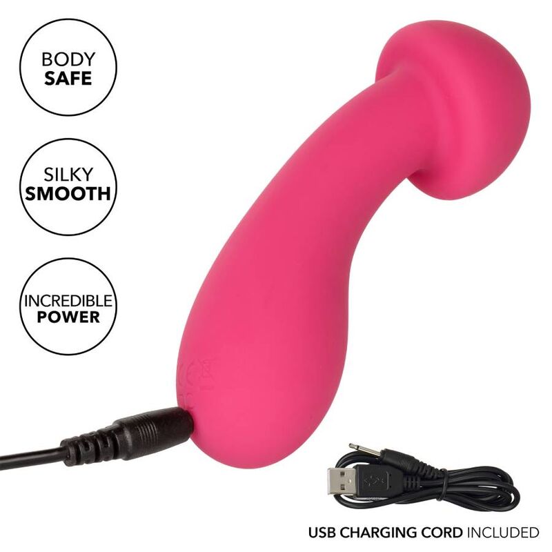 MASSAGGIATORE 10 FUNZIONI CALIFORNIA EXOTICS PIXIES EXCITER ROSA