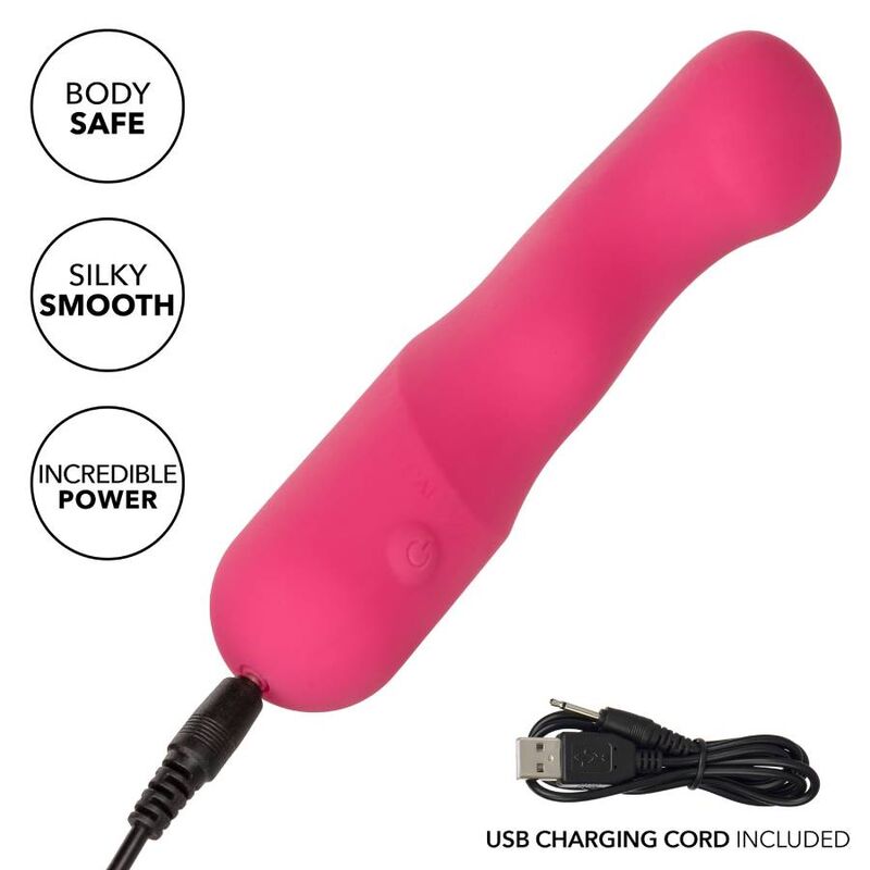 VIBRATORE 10 FUNZIONI CALIFORNIA EXOTICS PIXIES CURVY ROSA