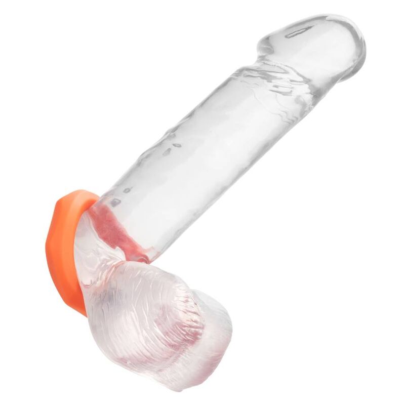 ANELLO PER IL PENE CALIFORNIA EXOTICS ALPHA SEXAGON - ARANCIONE