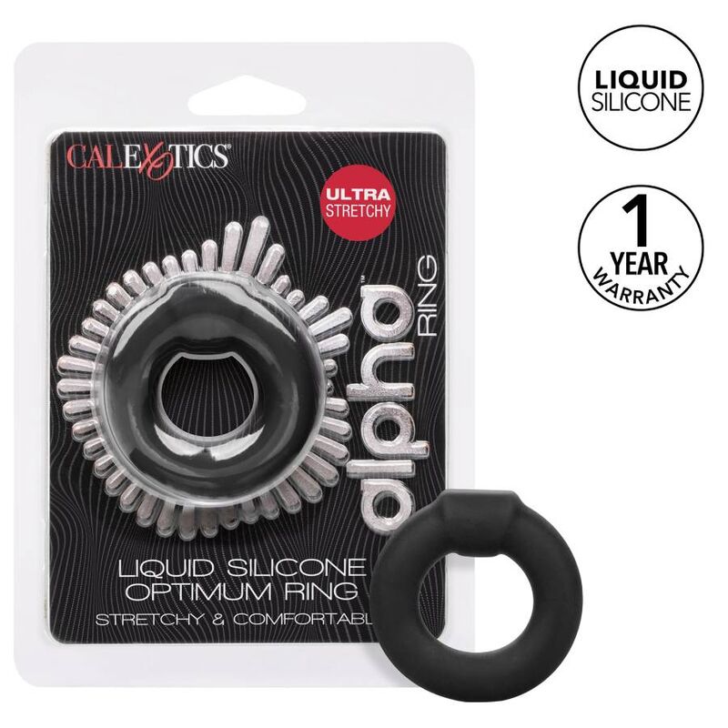 ANELLO PER IL PENE CALIFORNIA EXOTICS ALPHA OPTIMUM - NERO