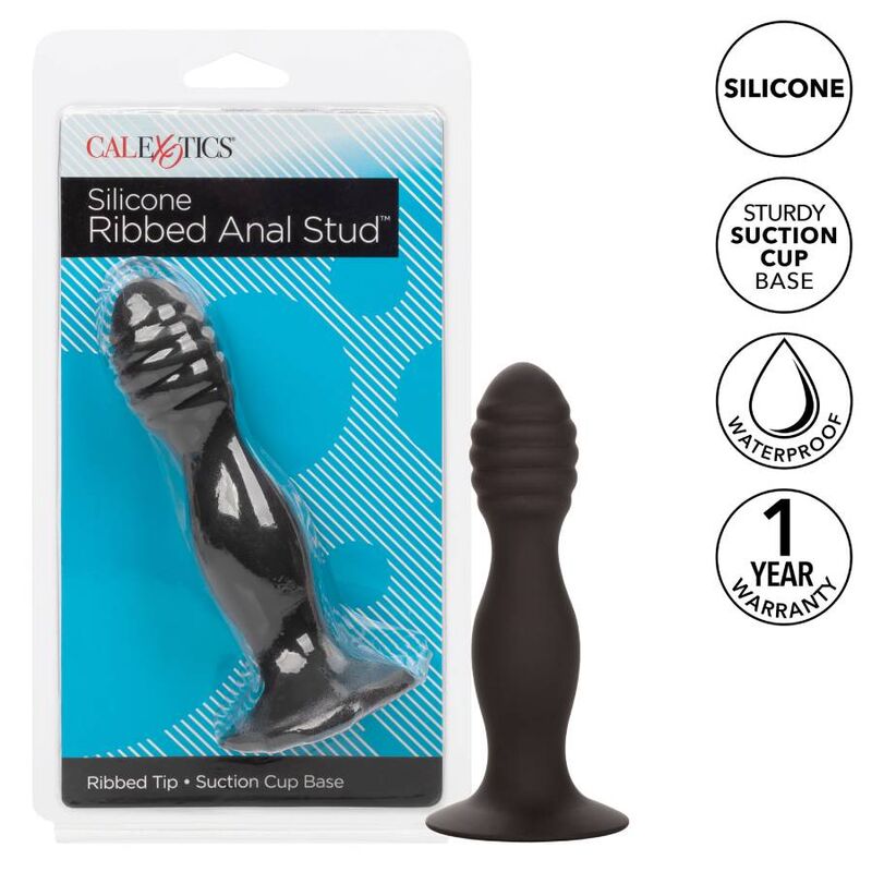 PLUG ANALE IN SILICONE CON VENTOSA
