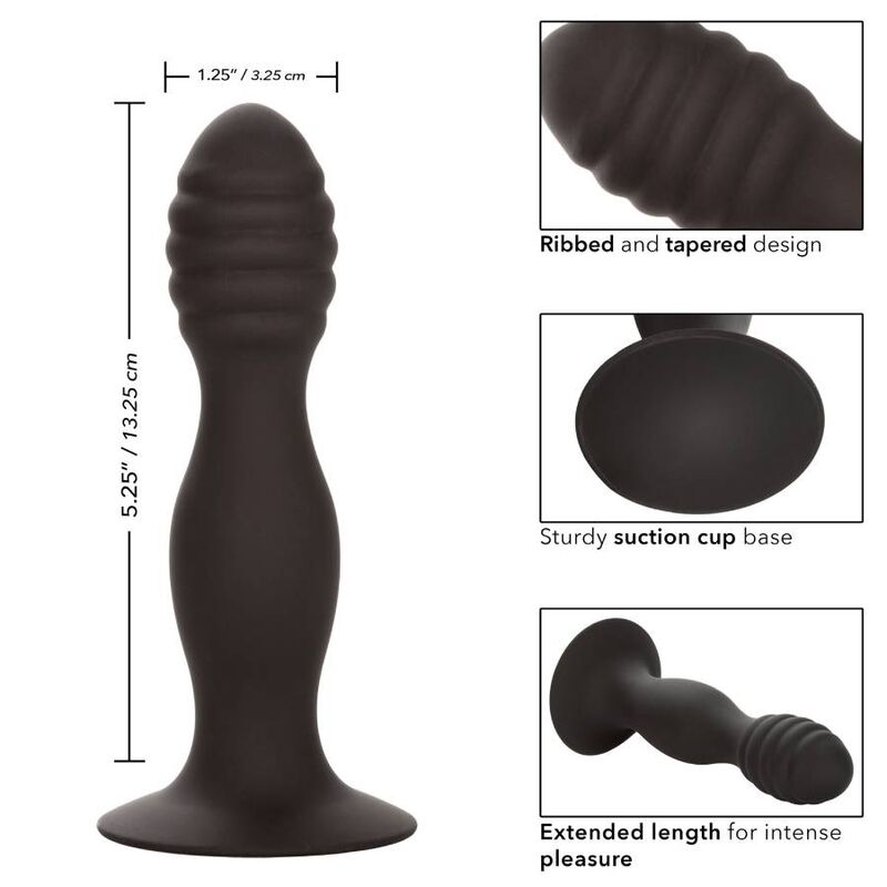 PLUG ANALE IN SILICONE CON VENTOSA