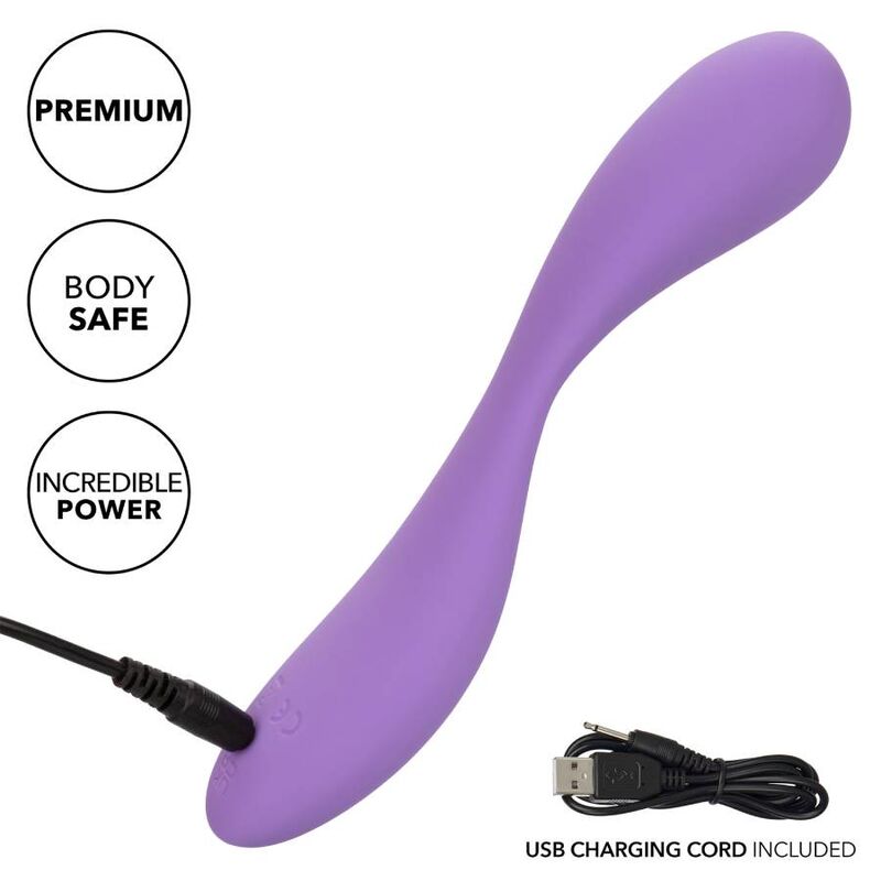 VIBRATORE 10 FUNZIONI CALIFORNIA EXOTICS CONTOUR DEMI VIOLA