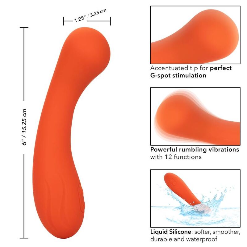 CALIFORNIA EXOTICS STELLA G-WAND ARANCIONE