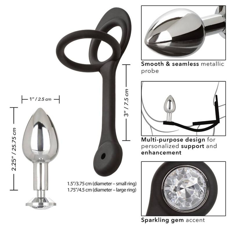 PLUG ANALE IN METALLO