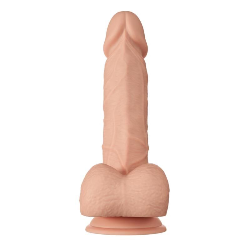DILDO REALISTICO FLESSIBILE IN SILICONE BAHAMUT - 21,8 CM - COLOR CARNE