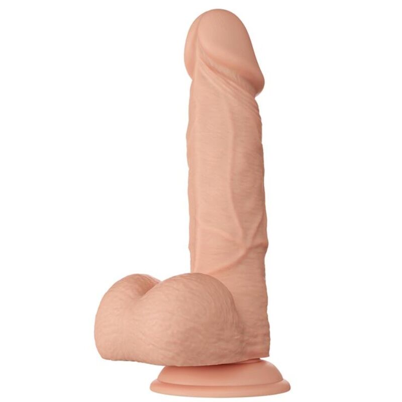 DILDO REALISTICO FLESSIBILE IN SILICONE BAHAMUT - 21,8 CM - COLOR CARNE