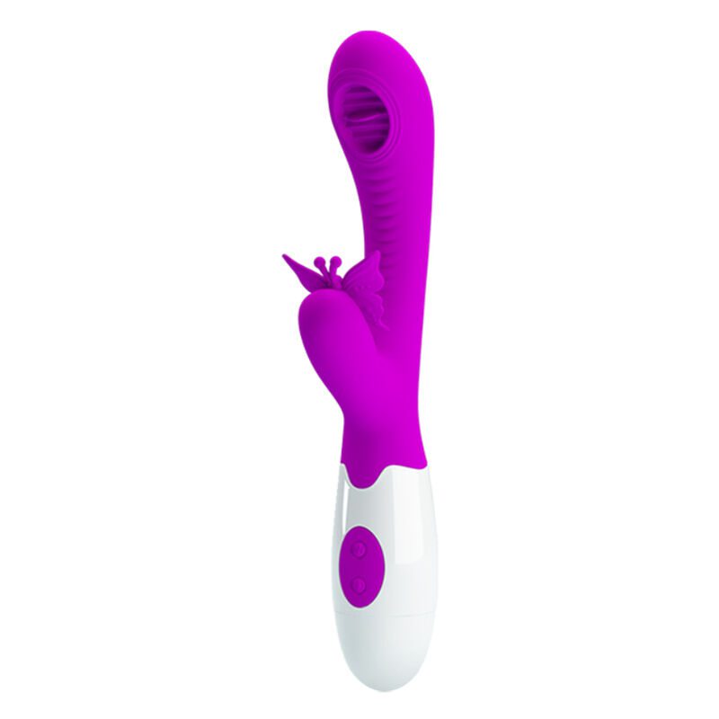VIBRATORE MASSAGGIATORE PRETTY LOVE MOTH LECCA E VIBRA - VIOLA