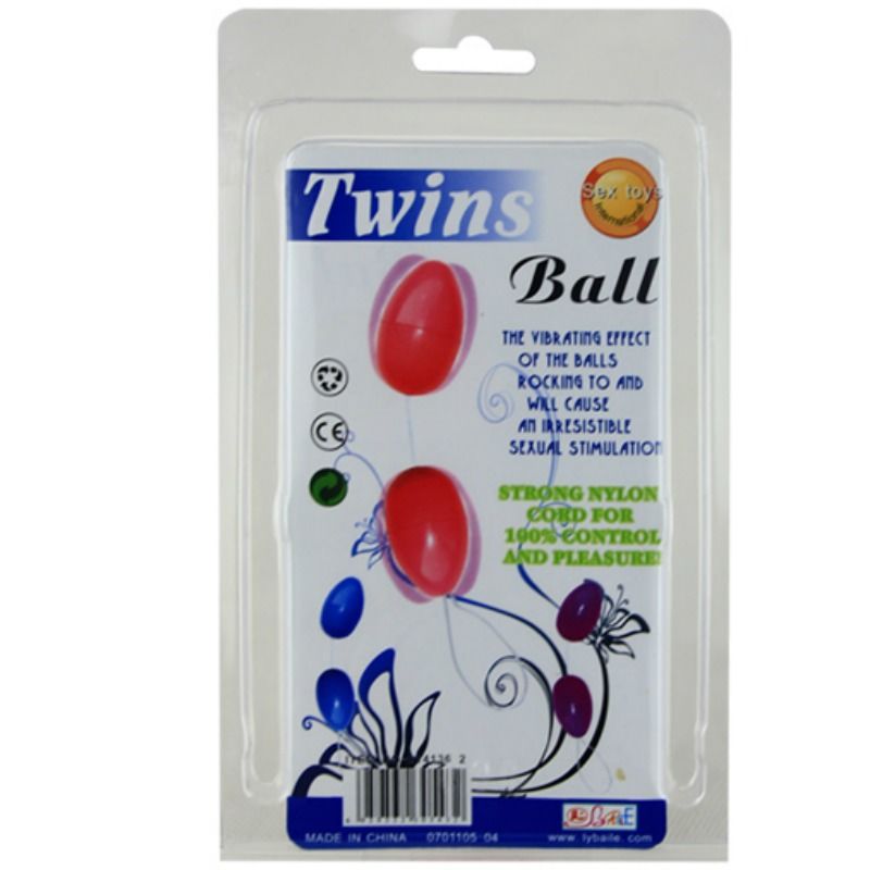 PLUG ANALE TWINS BALLS ANAL BEADS ROSA