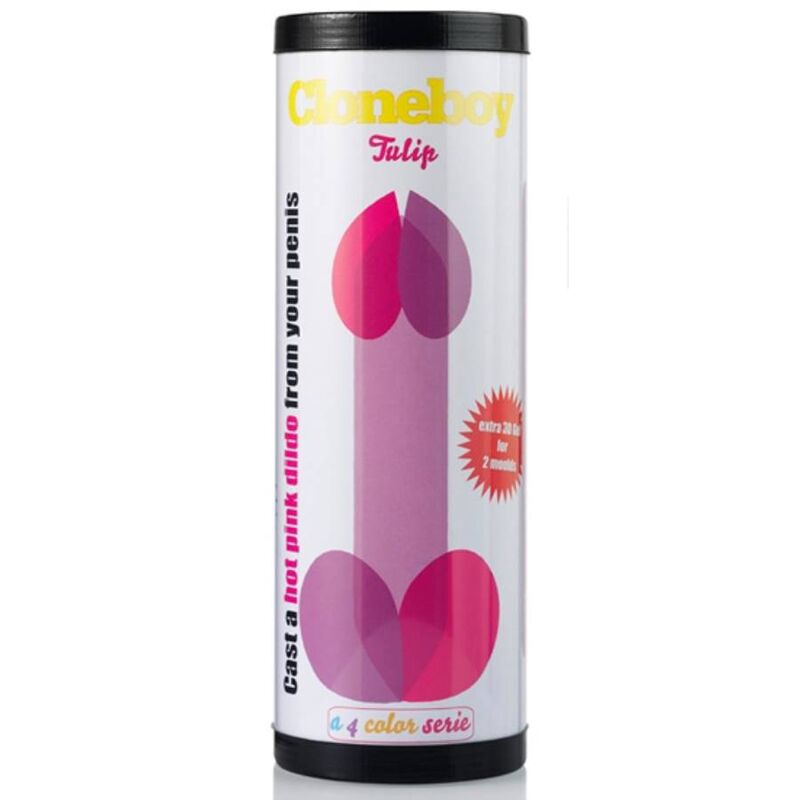 CLONEBOY DILDO TULIPANO ROSA INTENSO