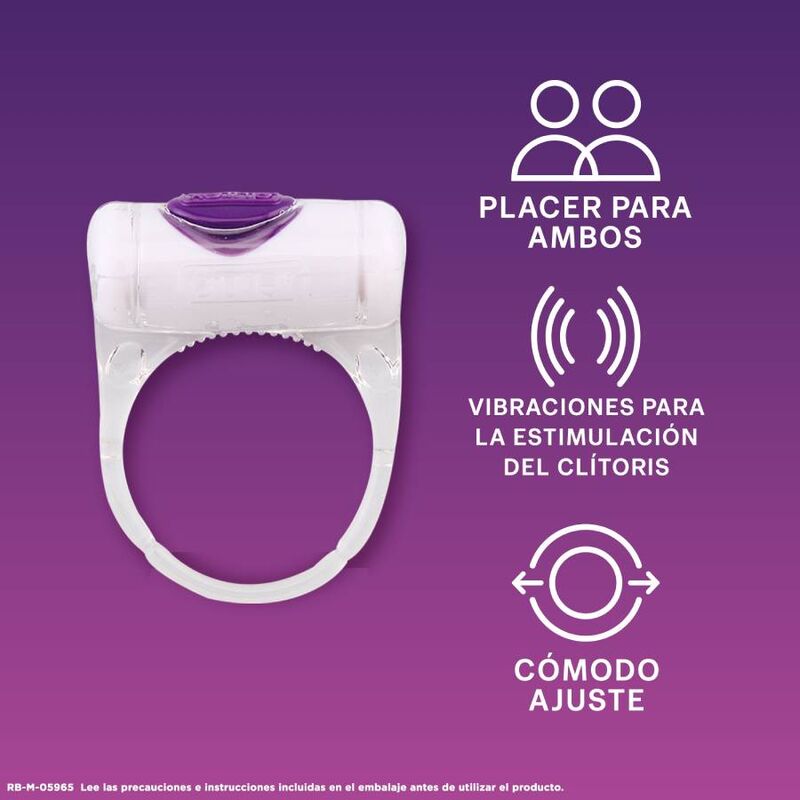 ANELLO VIBRANTE PER COPPIE DUREX INTENSE ORGASMIC VIBRATIONS