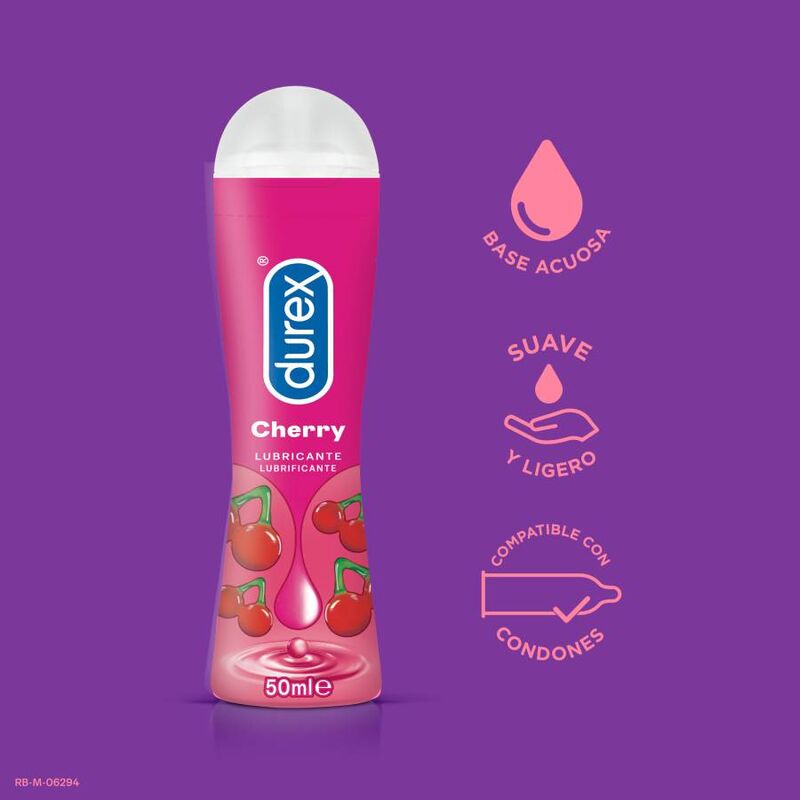 LUBRIVAGINANTE DUREX PLAY CEREZA 50ML