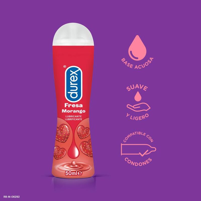 LUBRIVAGINANTE DUREX PLAY FRAGOLA 50ML