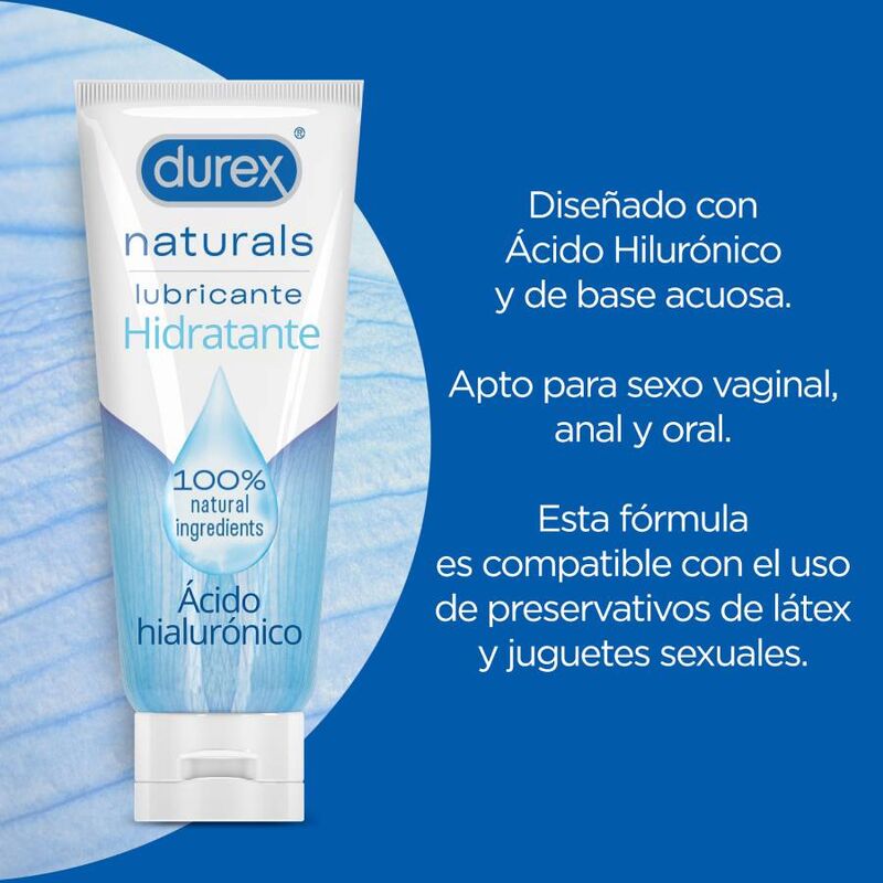 DUREX NATURALES LUBRIVAGINANTE IDRATANTE 100 ML