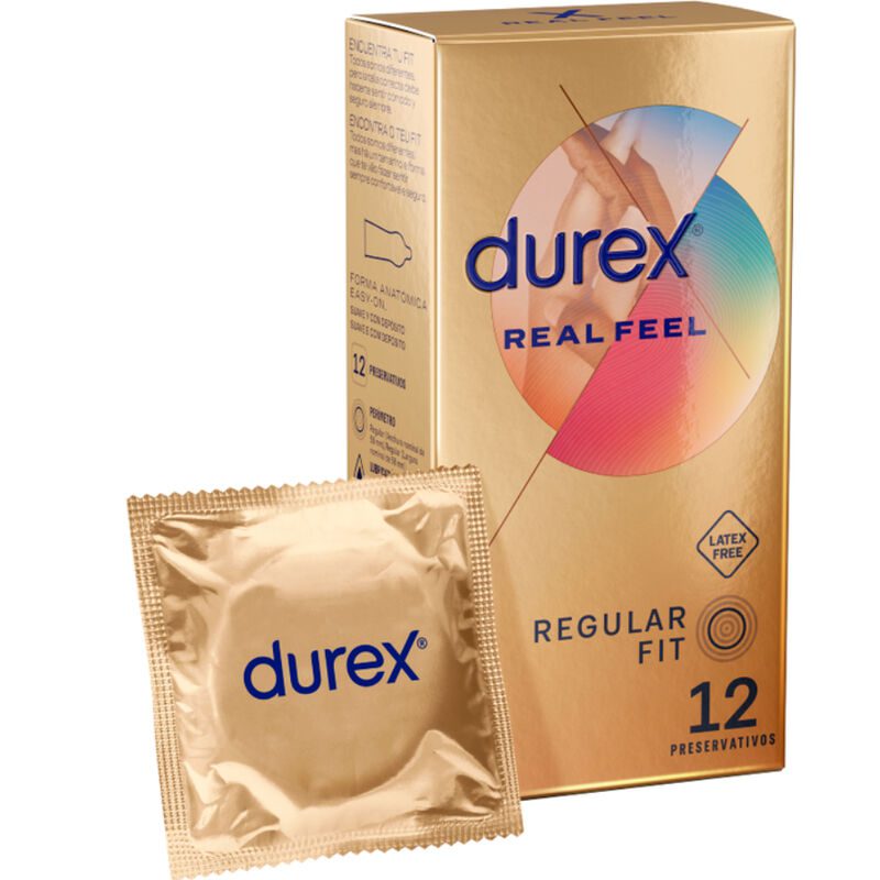 DUREX REAL FEEL 12 UNITÀ