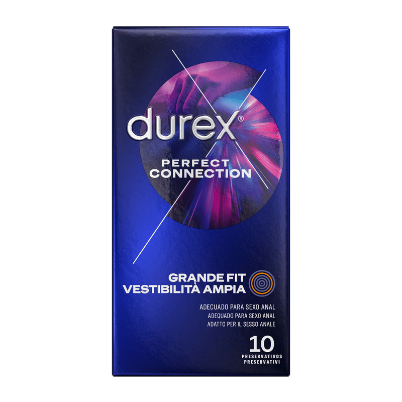 DUREX PERFECT CONNECTION SILICONE EXTRA LUBRIVAGINAZIONE 10 UNITÀ