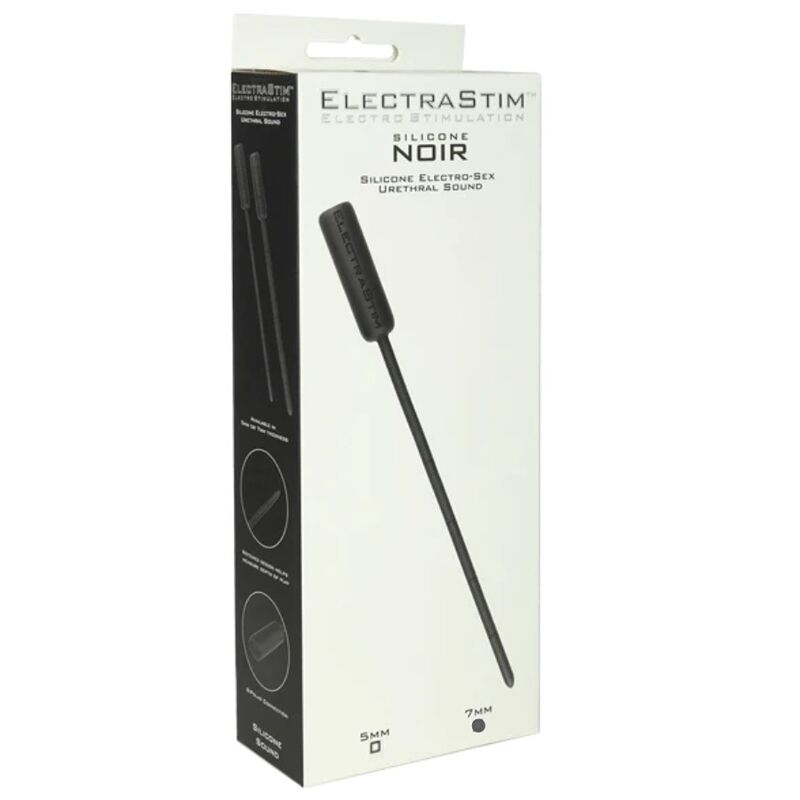 ELECTRASTIM SILICONE FLESSIBILE ELECTRO-SEX URETHAL SOUND 7 MM