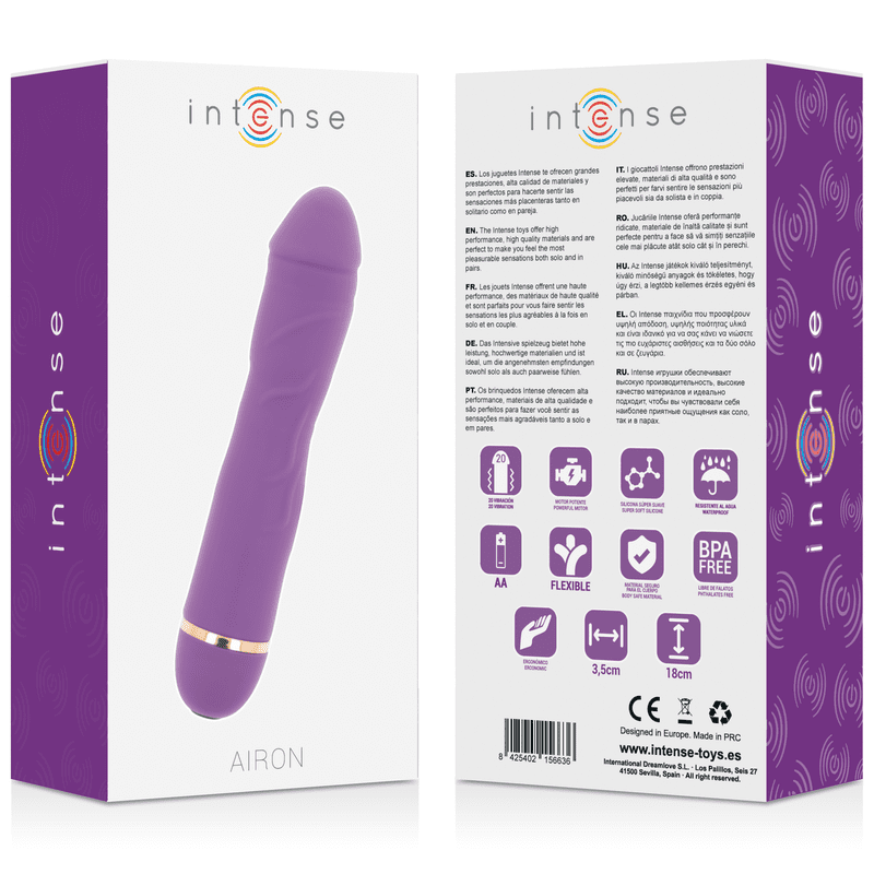 INTENSE AIRON 20 VELOCITÀ SILICONE VIOLA