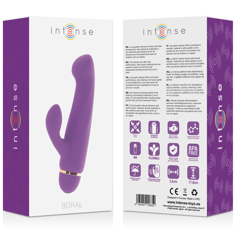 BORALE INTENSO 20 VELOCITÀ SILICONE VIOLA