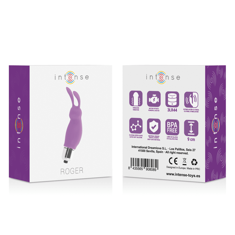 VIBRATORE RABBIT INTENSE ROGER - VIOLA