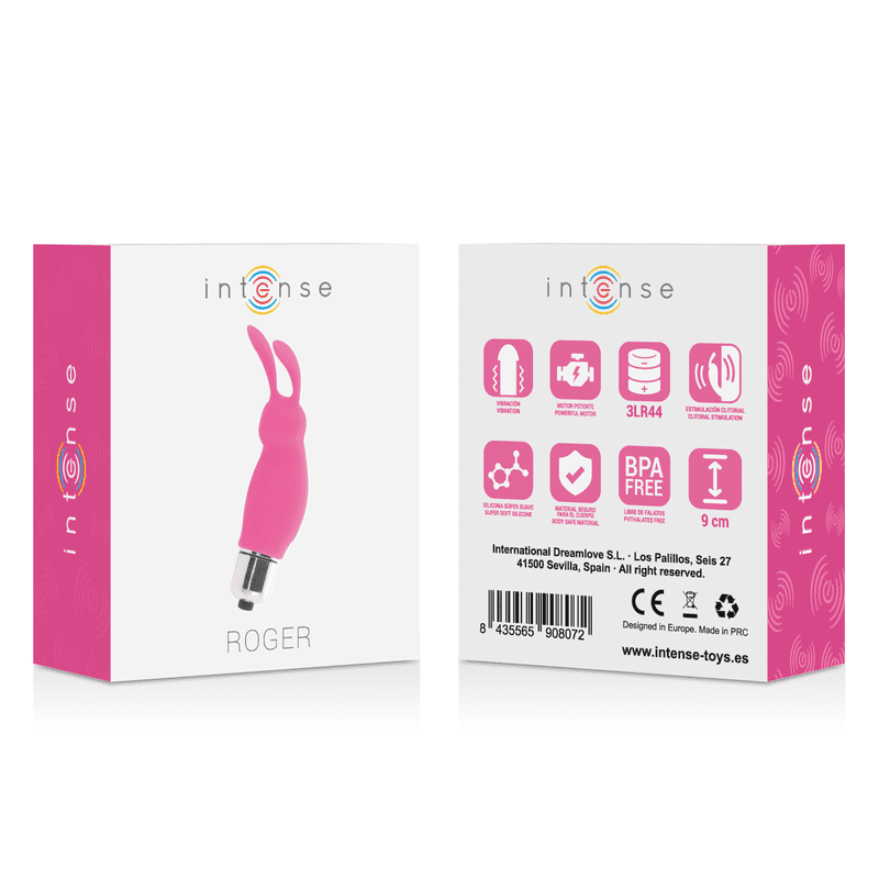 VIBRATORE RABBIT ROGER PINK INTENSE