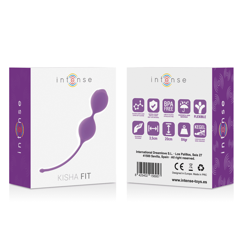 INTENSO KISHA FIT SILICONE KEGEL VIOLA