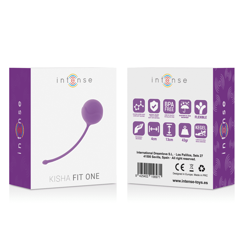 INTENSE KISHA FIT ONE SILICONE KEGEL VIOLA