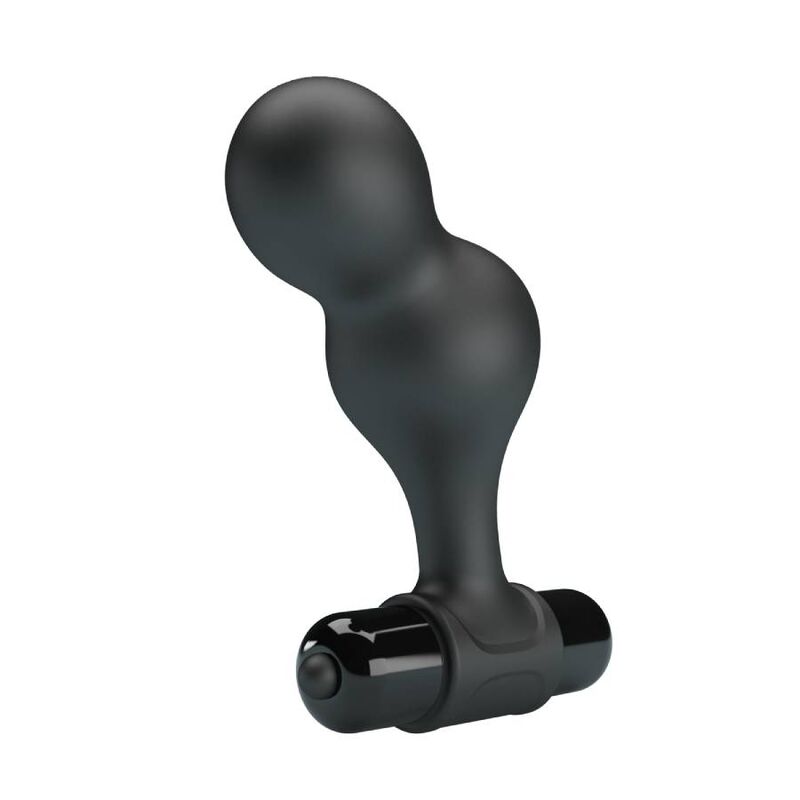 PLUG ANALE VIBRANTE IN SILICONE NERO
