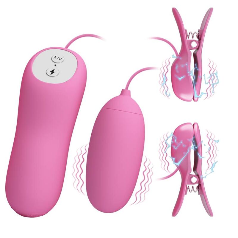 PRETTY LOVE - ELETRIC SHOCK AND VIBRO-BULLETS PINK