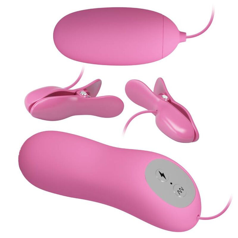PRETTY LOVE - ELETRIC SHOCK AND VIBRO-BULLETS PINK