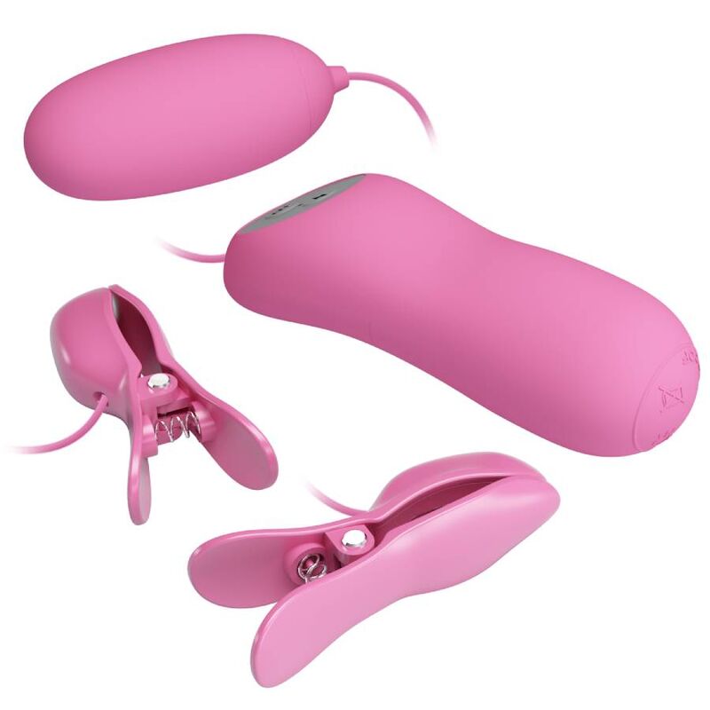 PRETTY LOVE - ELETRIC SHOCK AND VIBRO-BULLETS PINK