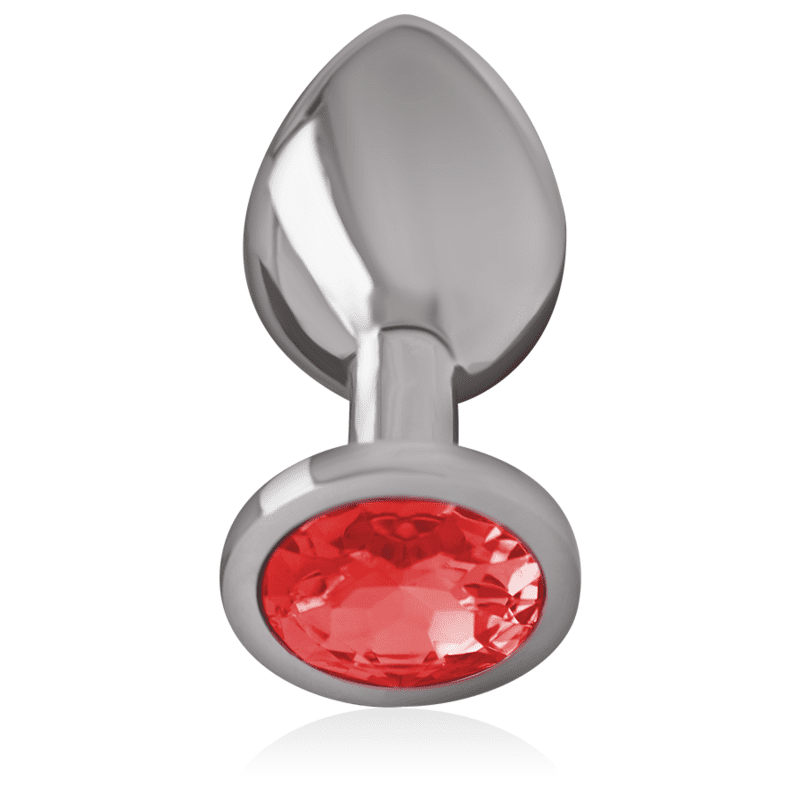 INTENSE - ANAL PLUG METAL RED SIZE L