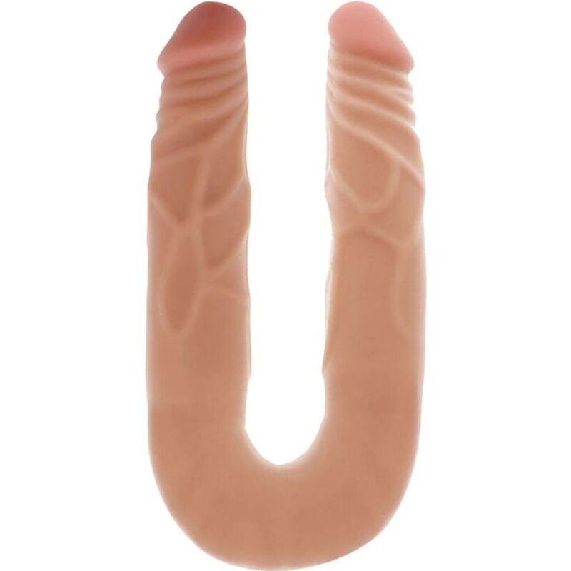 GET REAL - DOPPIO DONG 35 CM PELLE