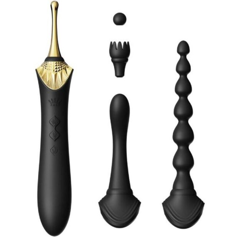 ZOLO - BESS 2 MASSAGGIATORE CLITORIDE NERO