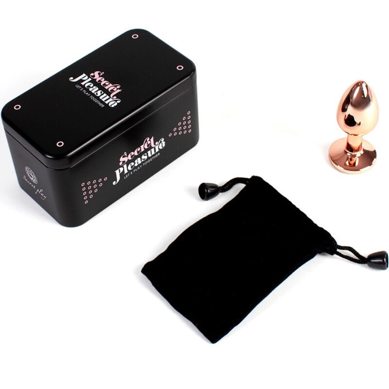 SECRET PLAY - PLUG ANALE IN METALLO - 7 CM