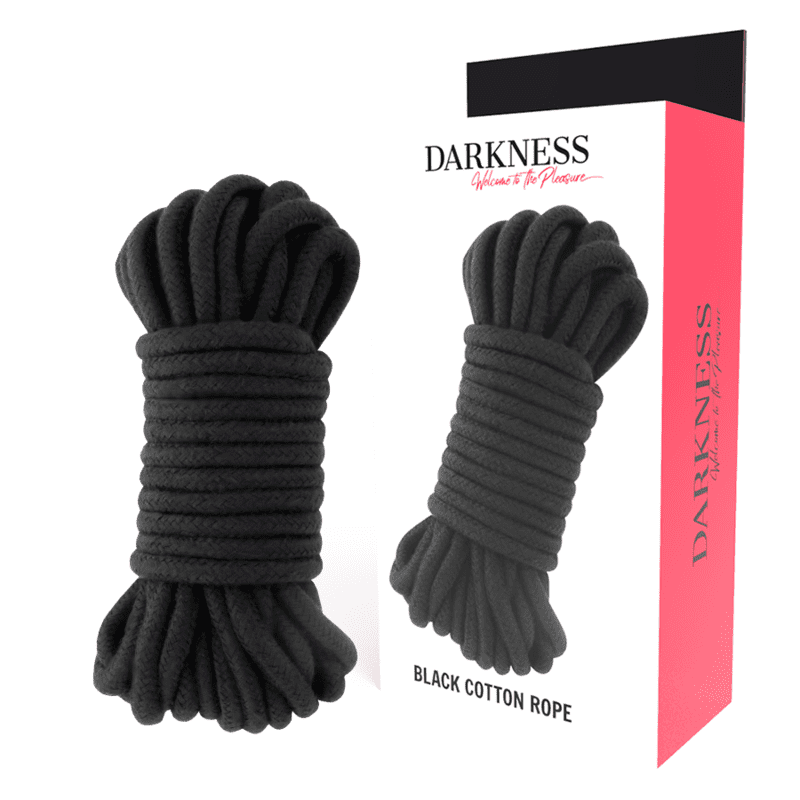 DARKNESS KINBAKU ROPE BLACK  10 M