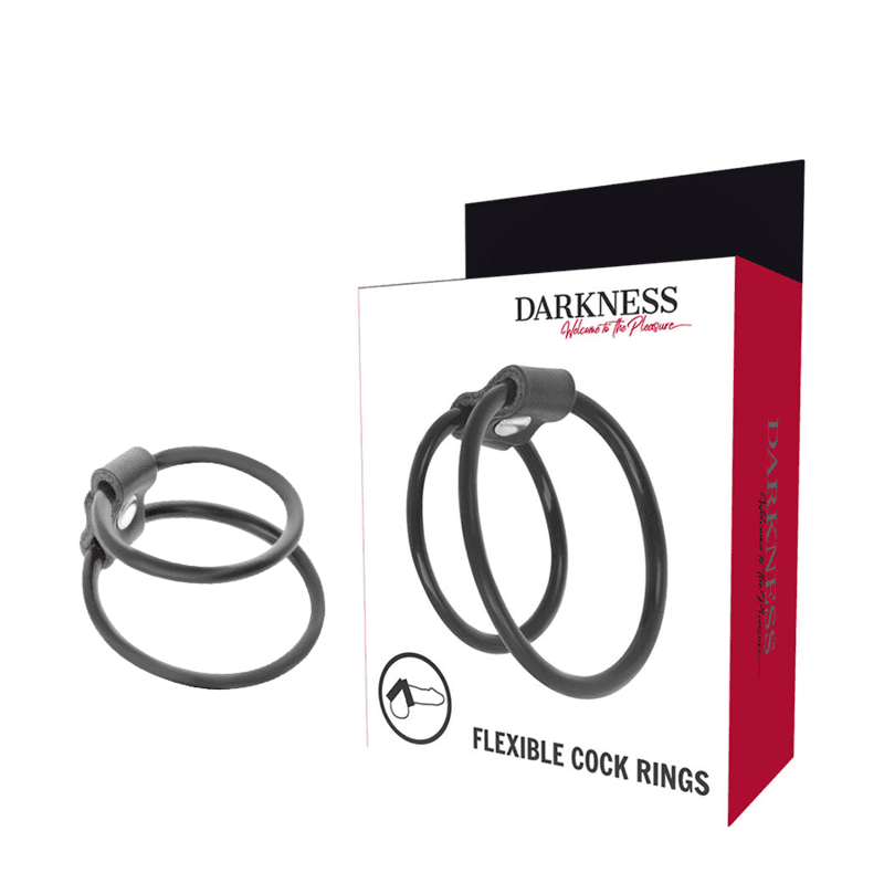 ANELLO FALLICO DARKNESS DUO RINGS